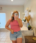 Pink Backless Nights Top