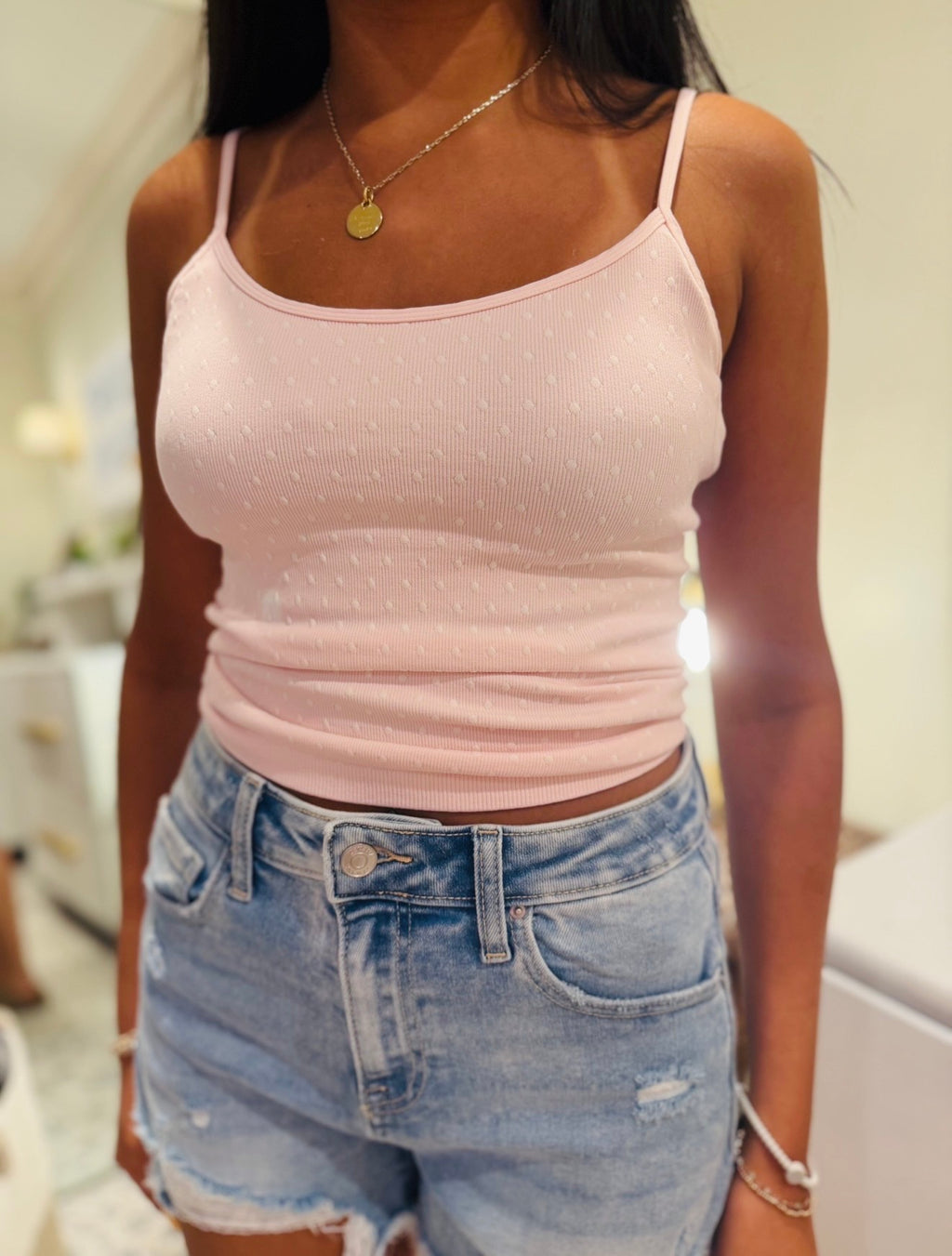 Polka Dot Tanks