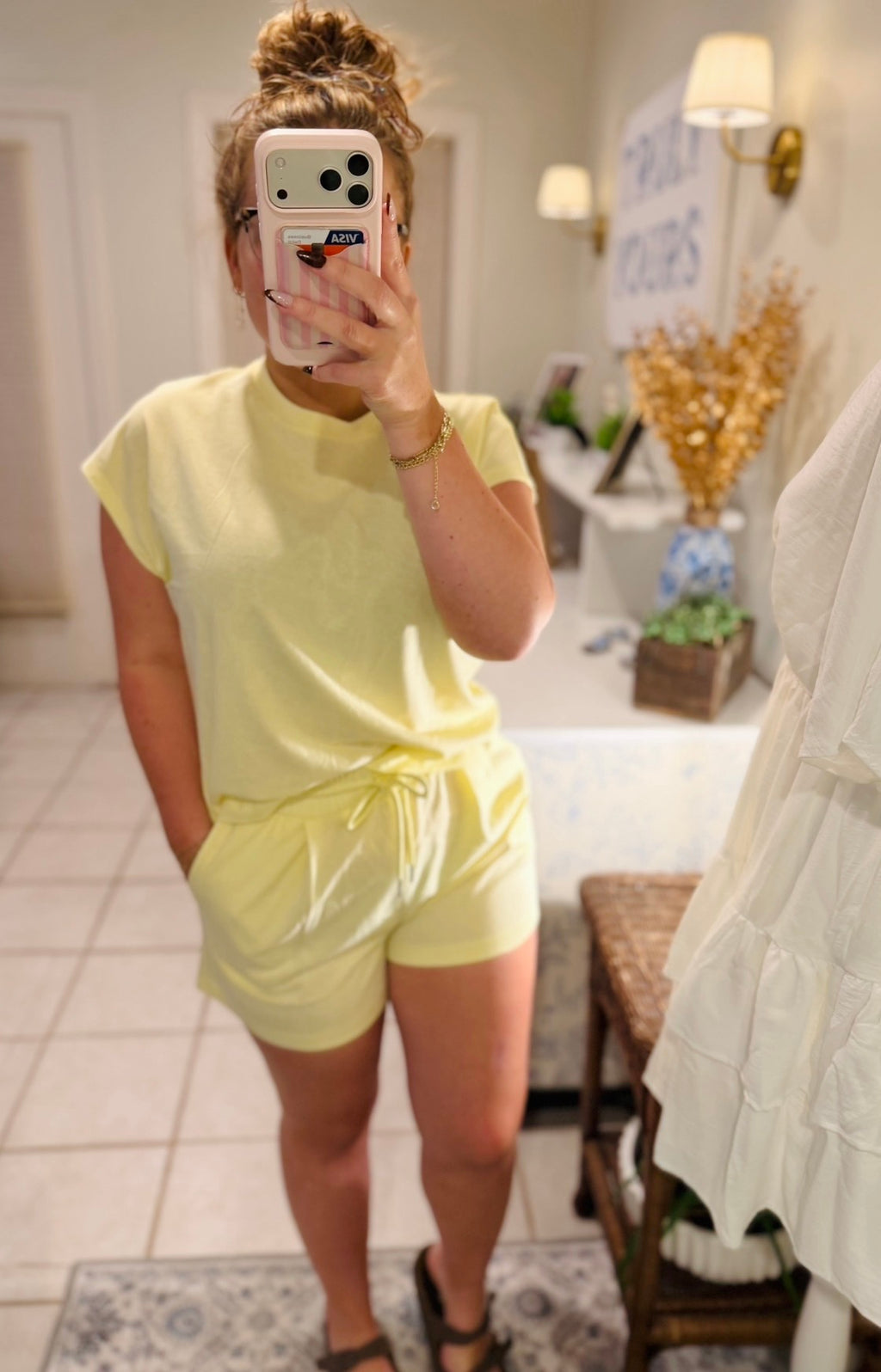 Butter Yellow Boxy Set
