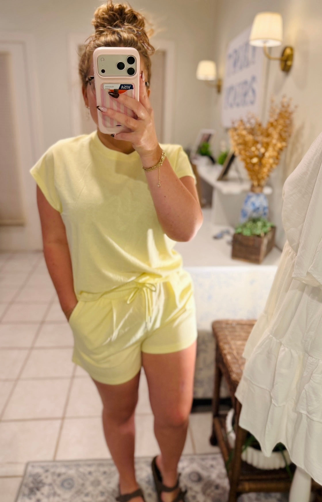 Butter Yellow Boxy Set