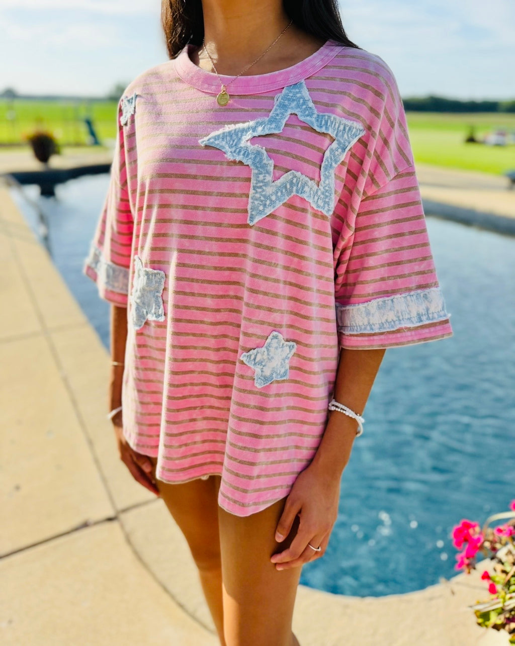 Stars & Stripes Patchwork Top