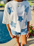 Seeing Stars Patched Top