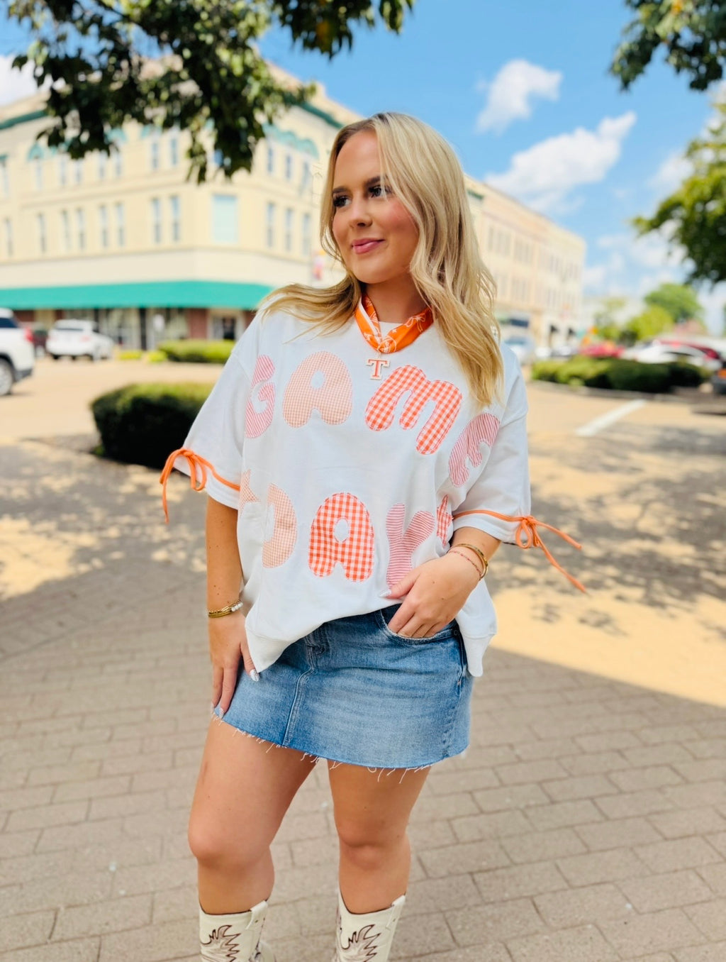 Gingham Game Day