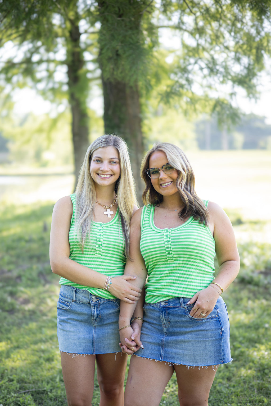 Seaside Stripe Tanks