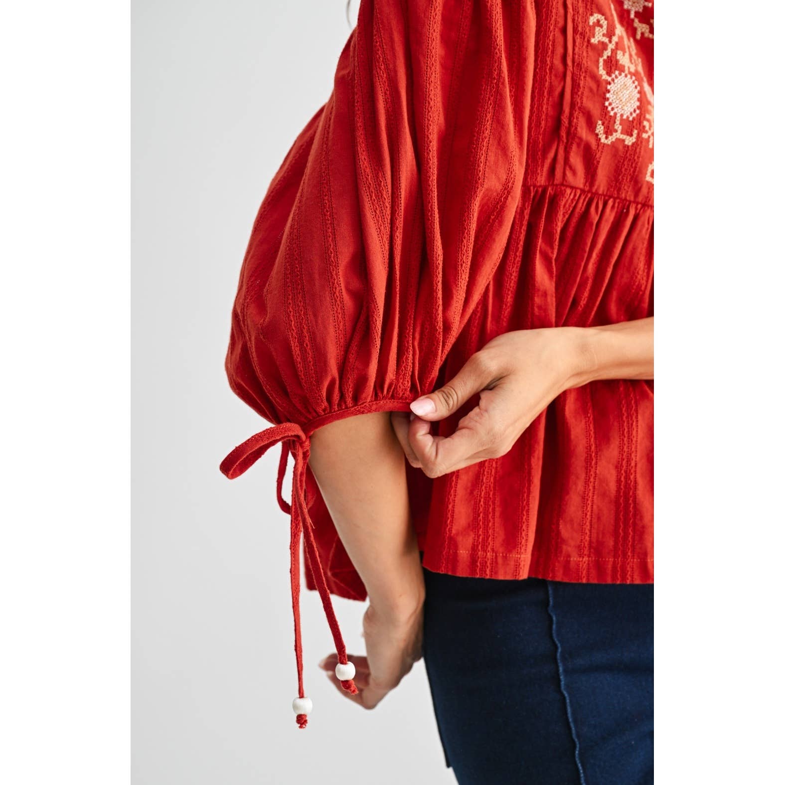 Falling For You Blouse