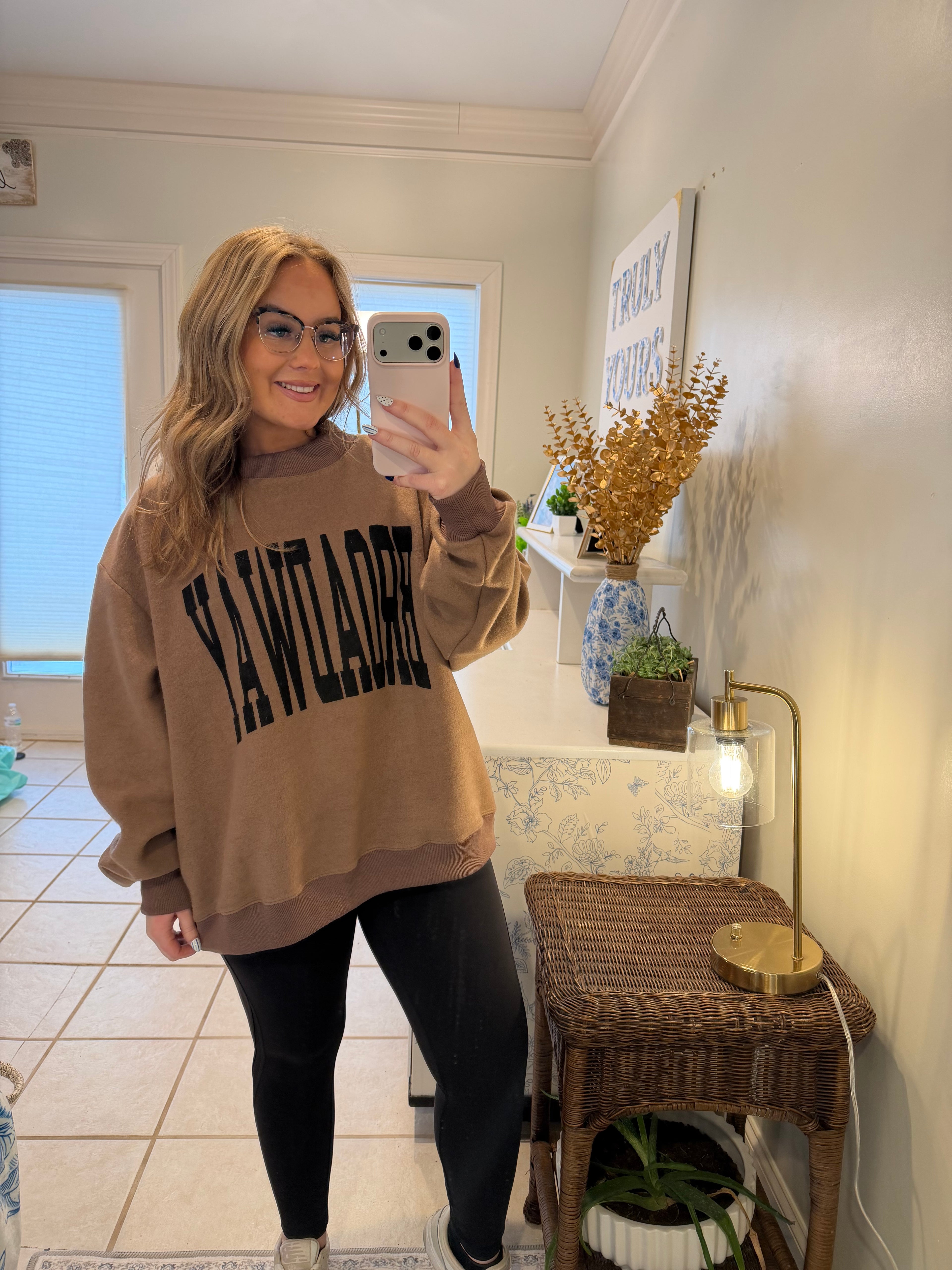 Nashville & Broadway Reversible Mock Neck Sweatshirt