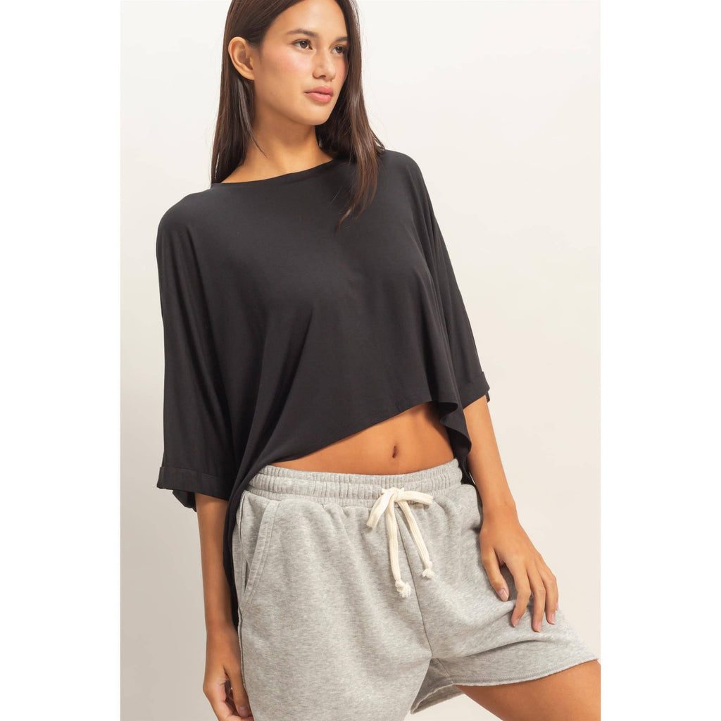 Soft + Flowy Batwing Top