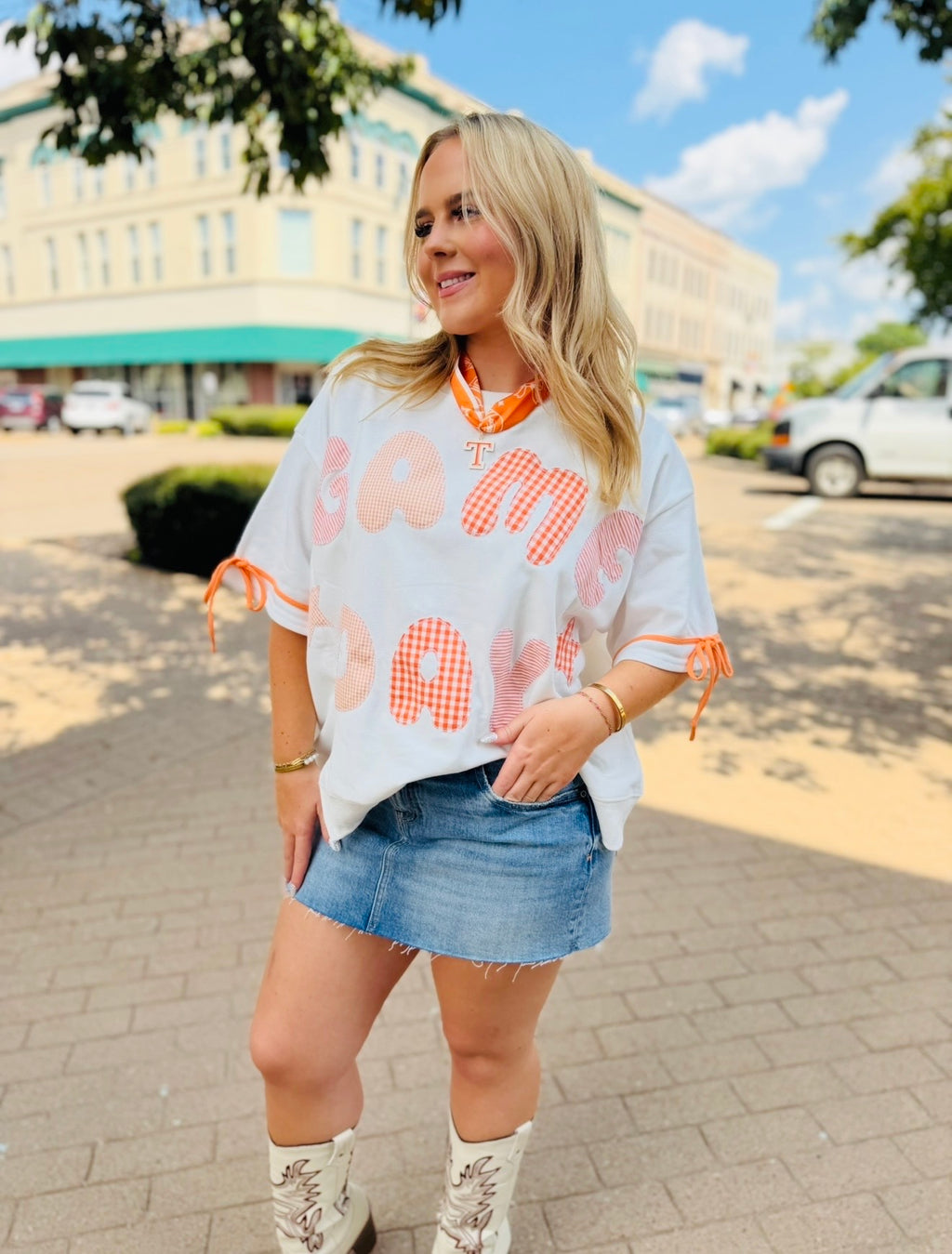 Gingham Game Day