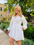 Wedding Bells Embroidered Dress