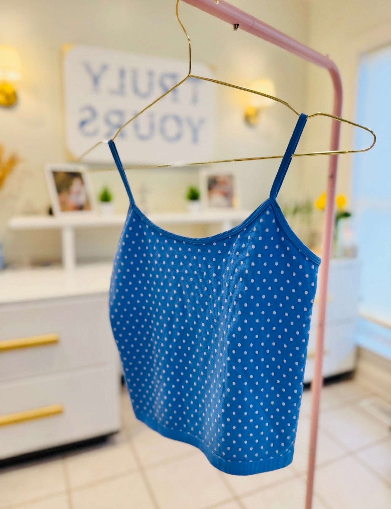 Polka Dot Tanks