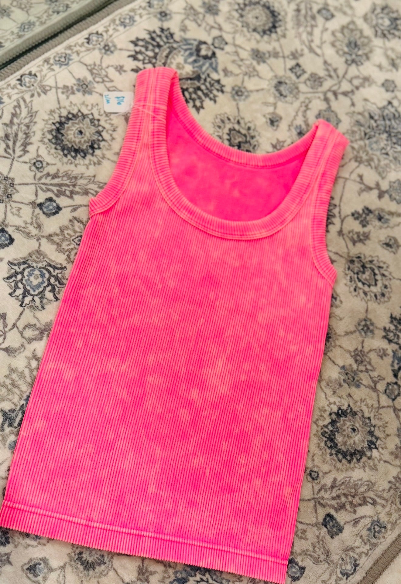 Hot Pink Acid Wash Tank
