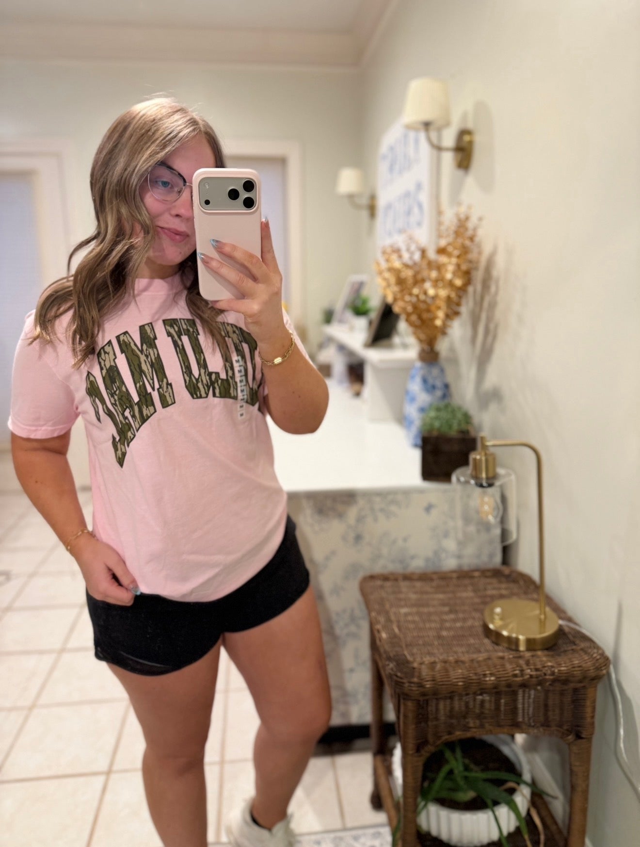 LULU MAC Pink and Mossy Oak Camo