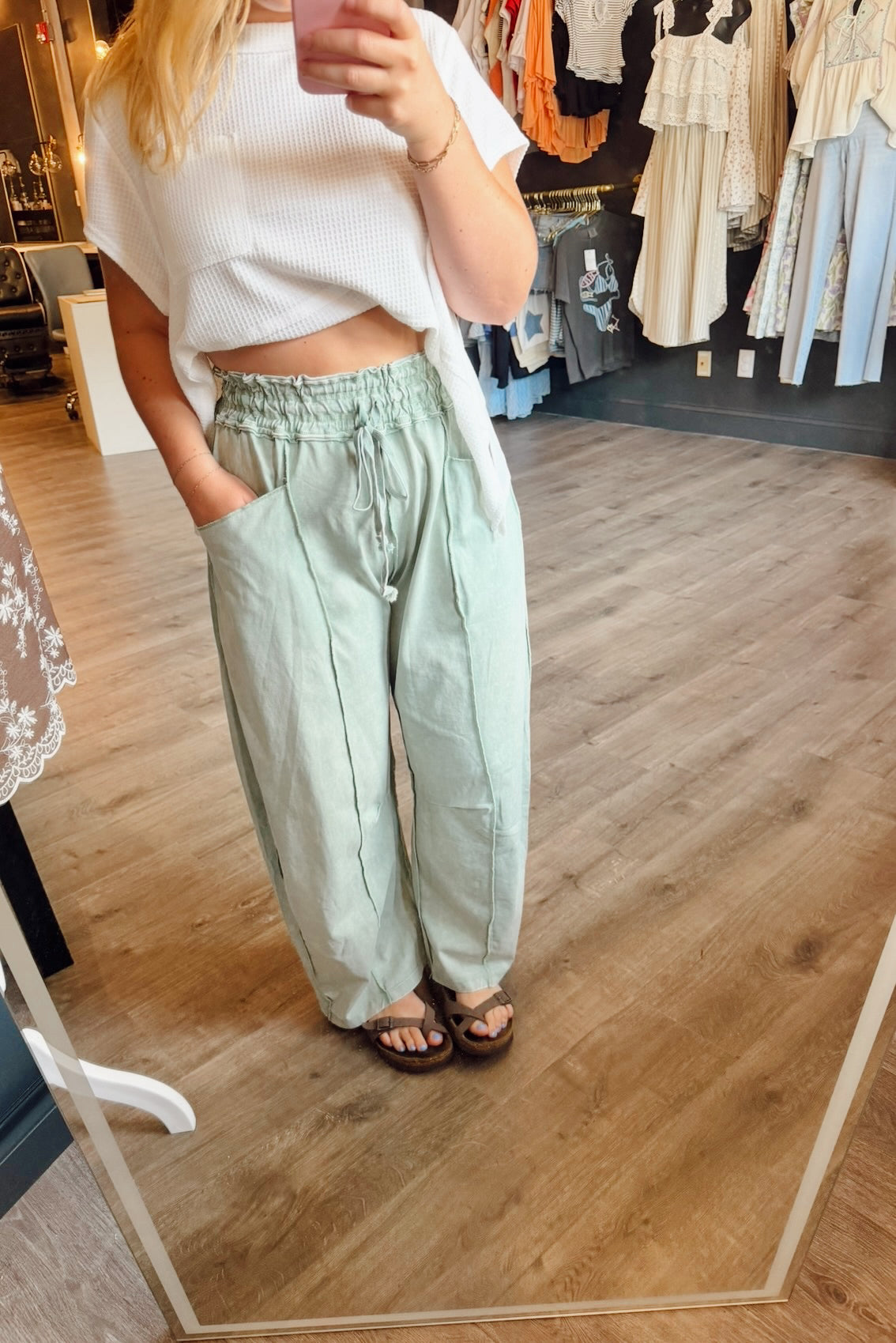 Jaded Dreams Barrel Pants