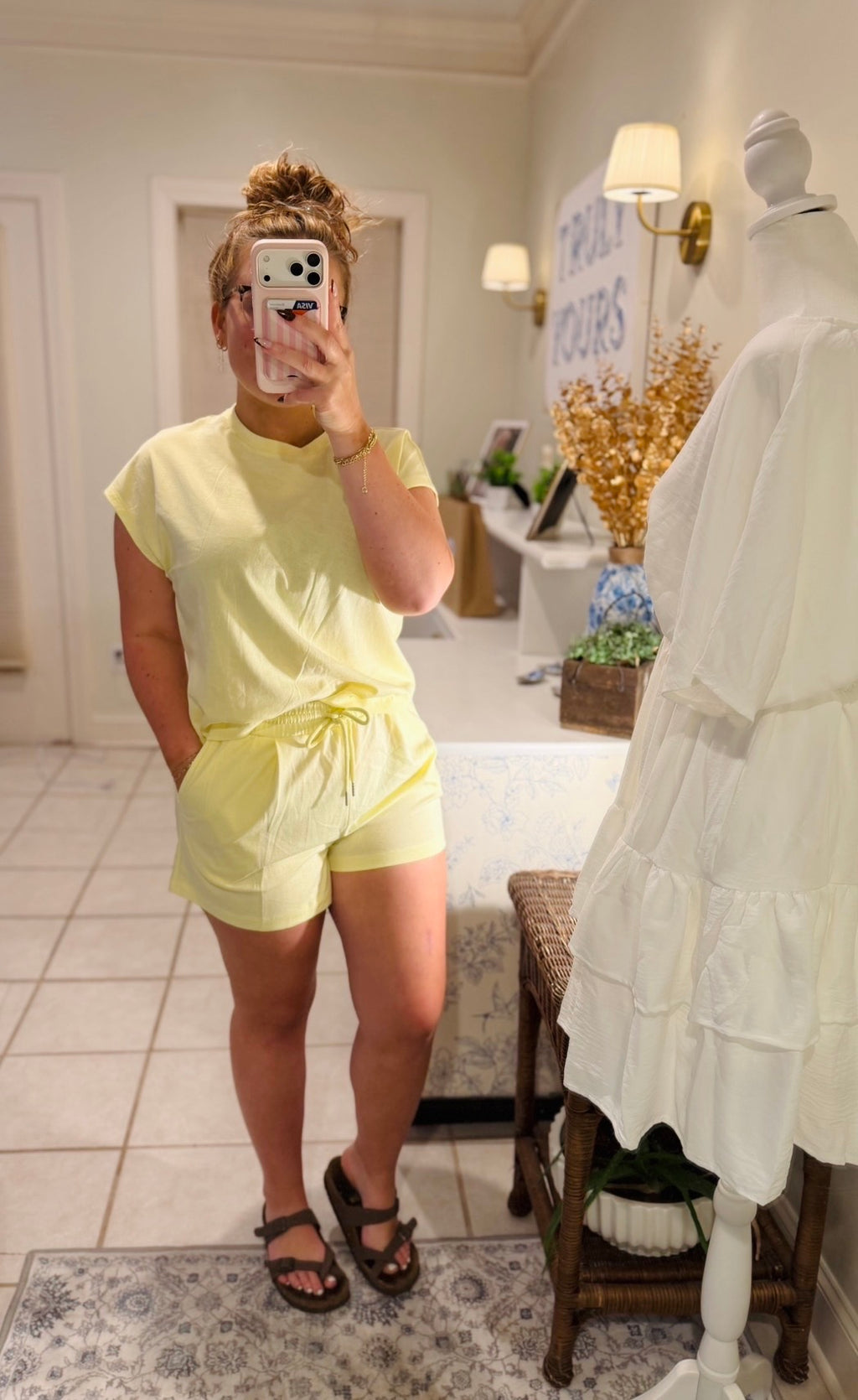 Butter Yellow Boxy Set