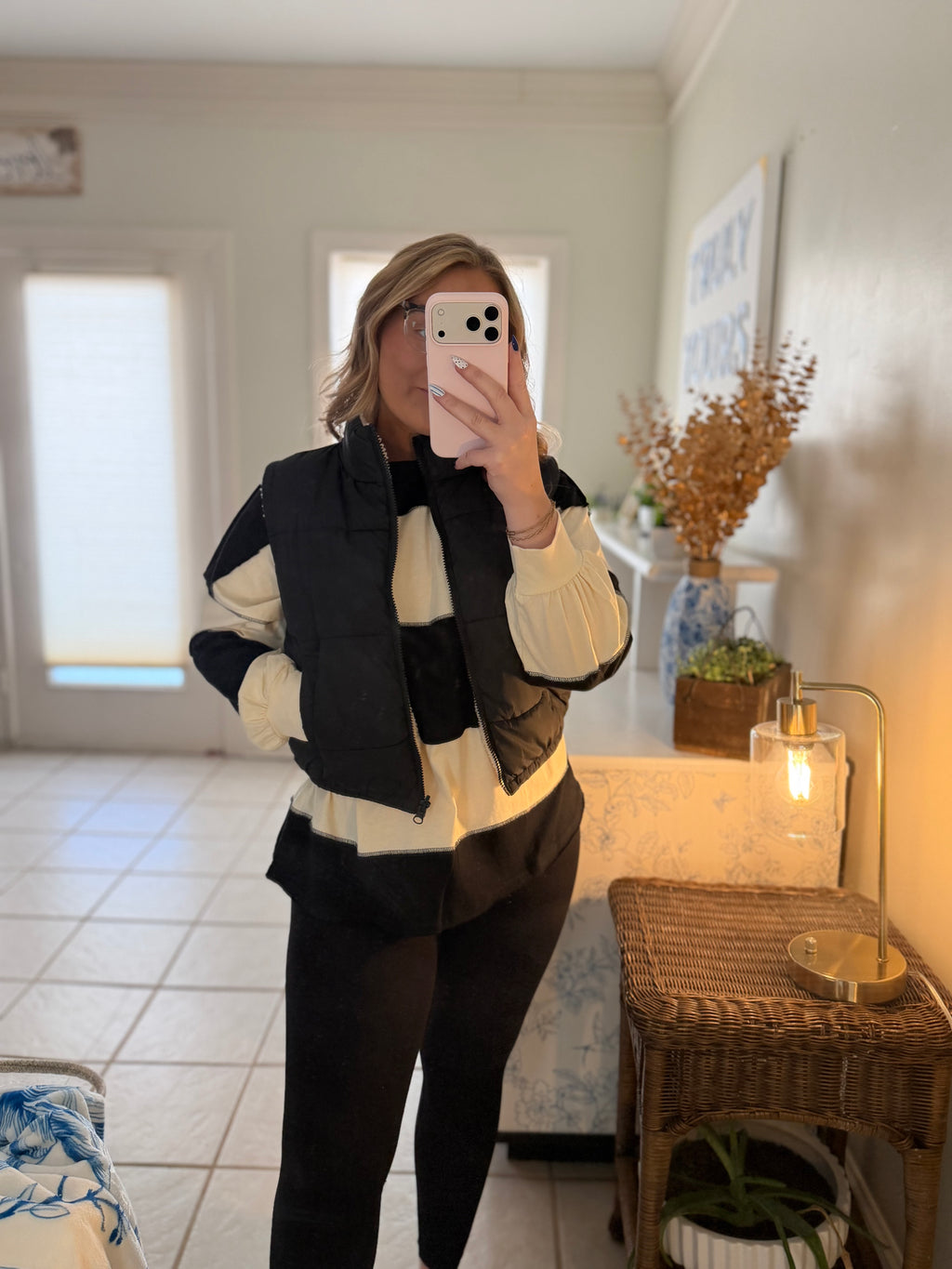 Easy Days Slouchy Stripe Top