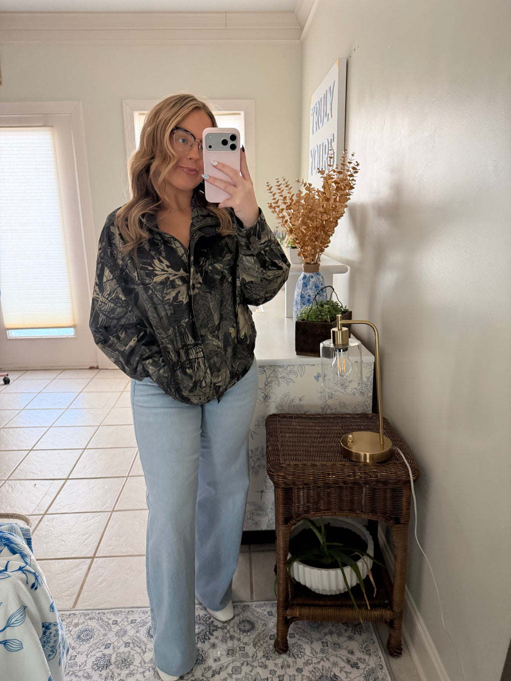 Tree Camo Bomber Jacket