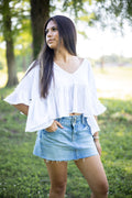 Summer Breeze Ruffle Top