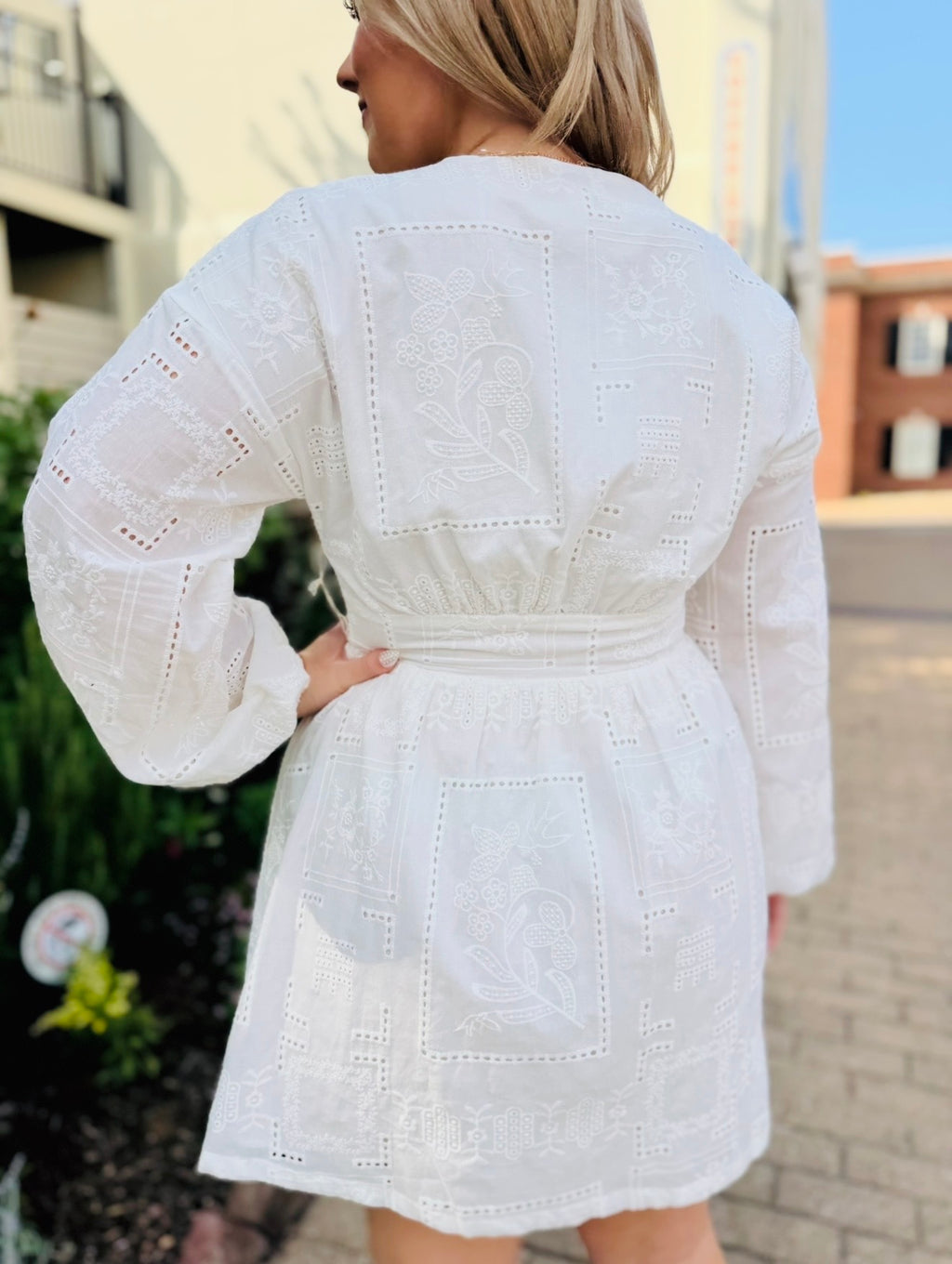 Wedding Bells Embroidered Dress