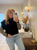 Braided Cable Knit Sweater Vest🖤