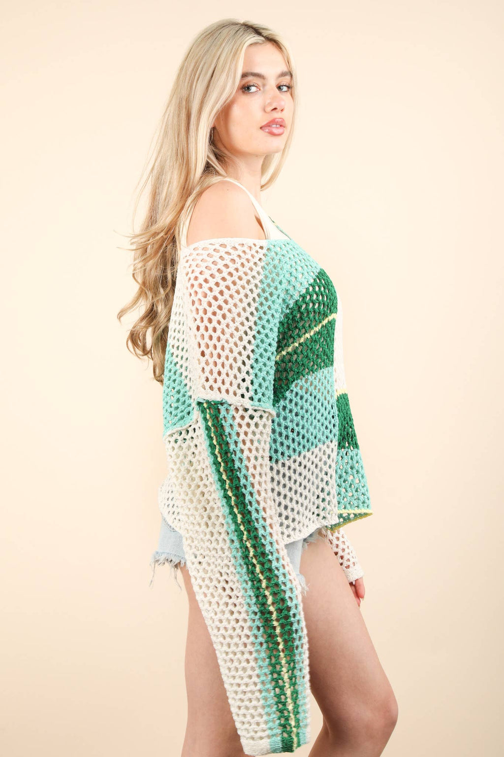 Seaside Colorblock Knit Top