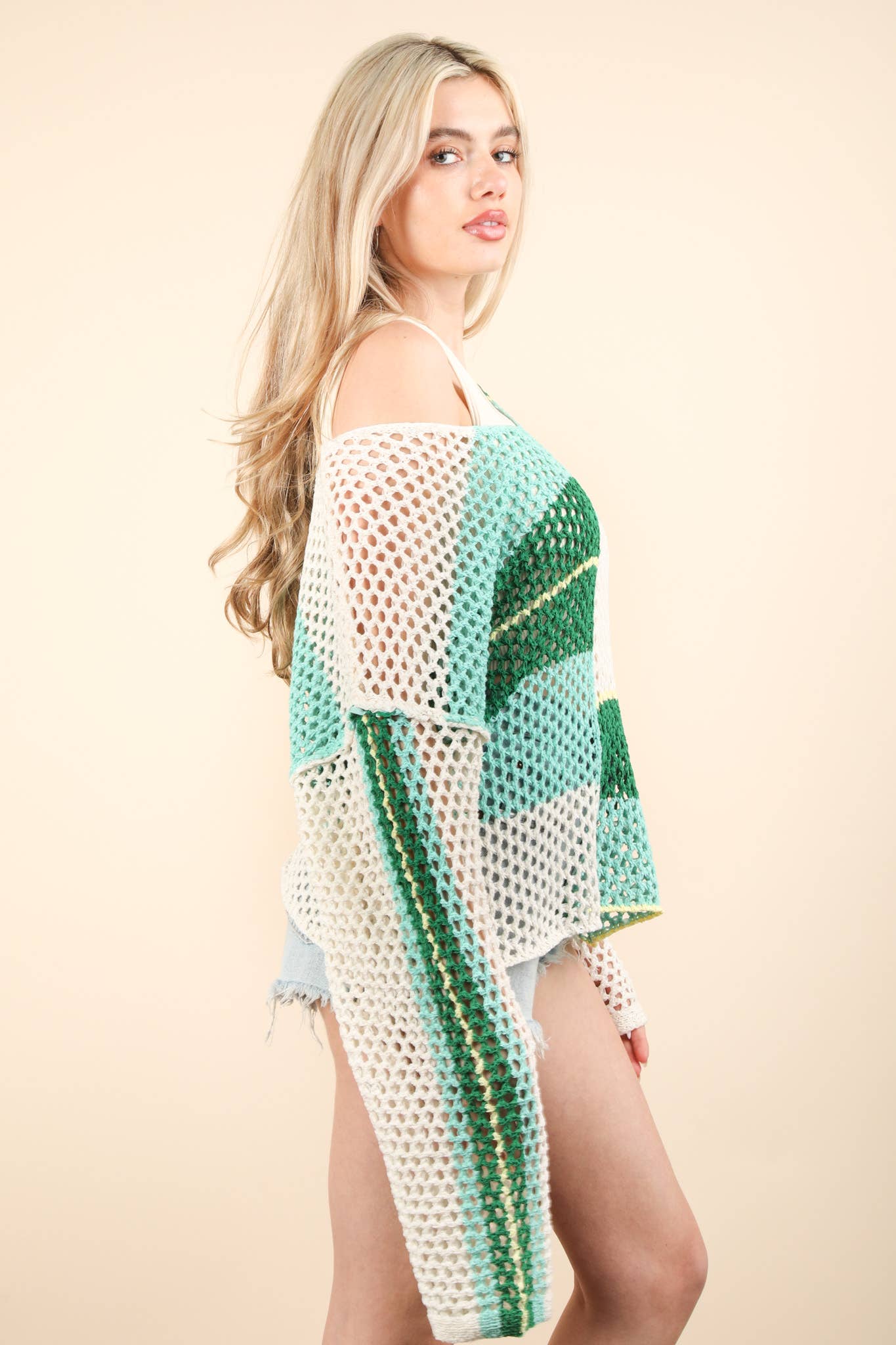 Seaside Colorblock Knit Top