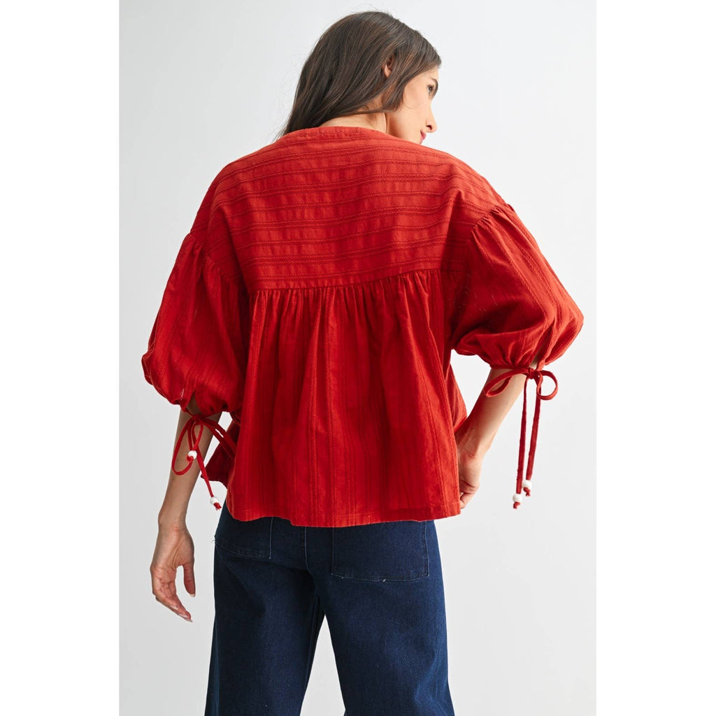 Falling For You Blouse